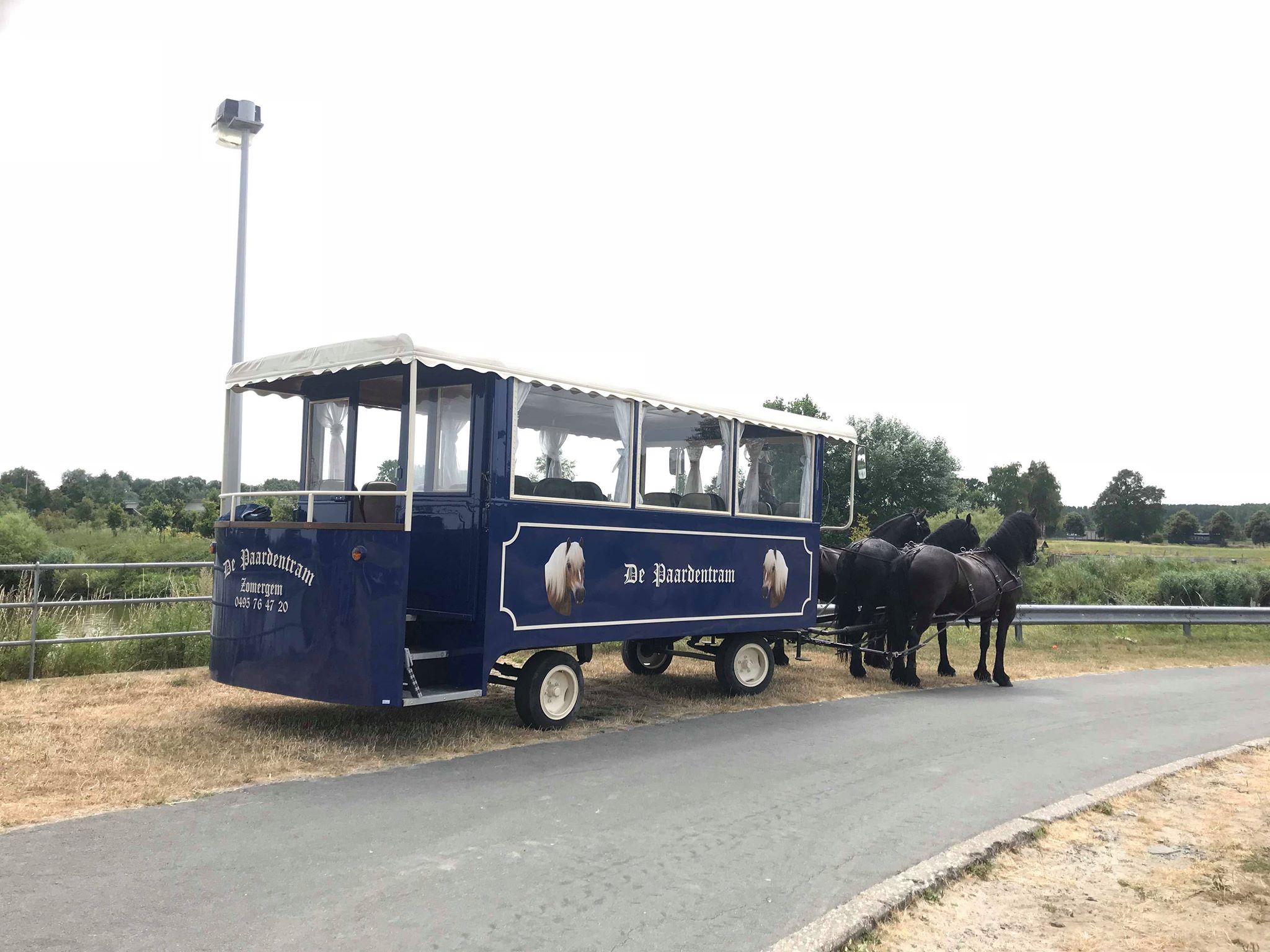 Den Draver paardentram