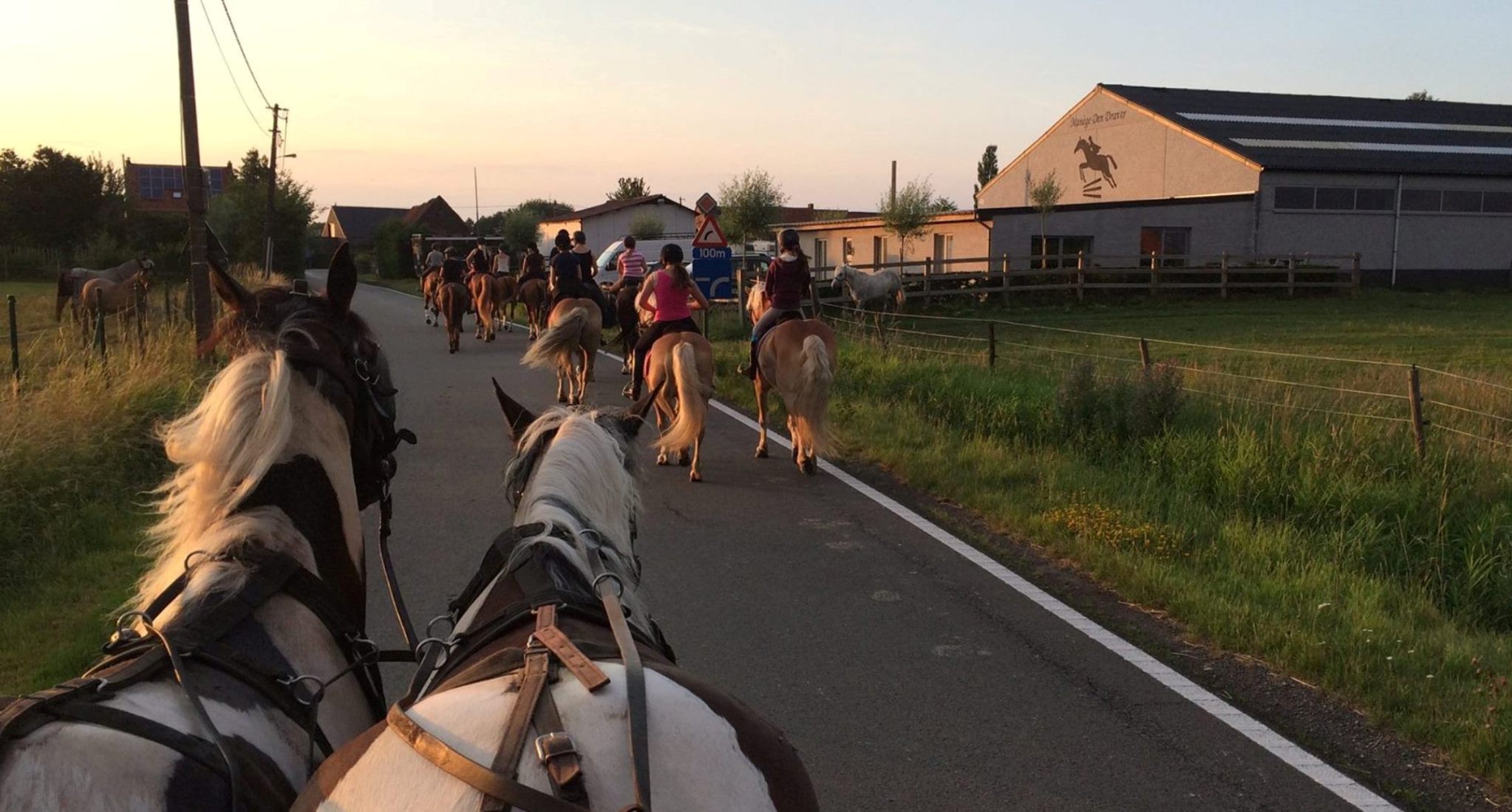 Manege Den Draver paardrijden